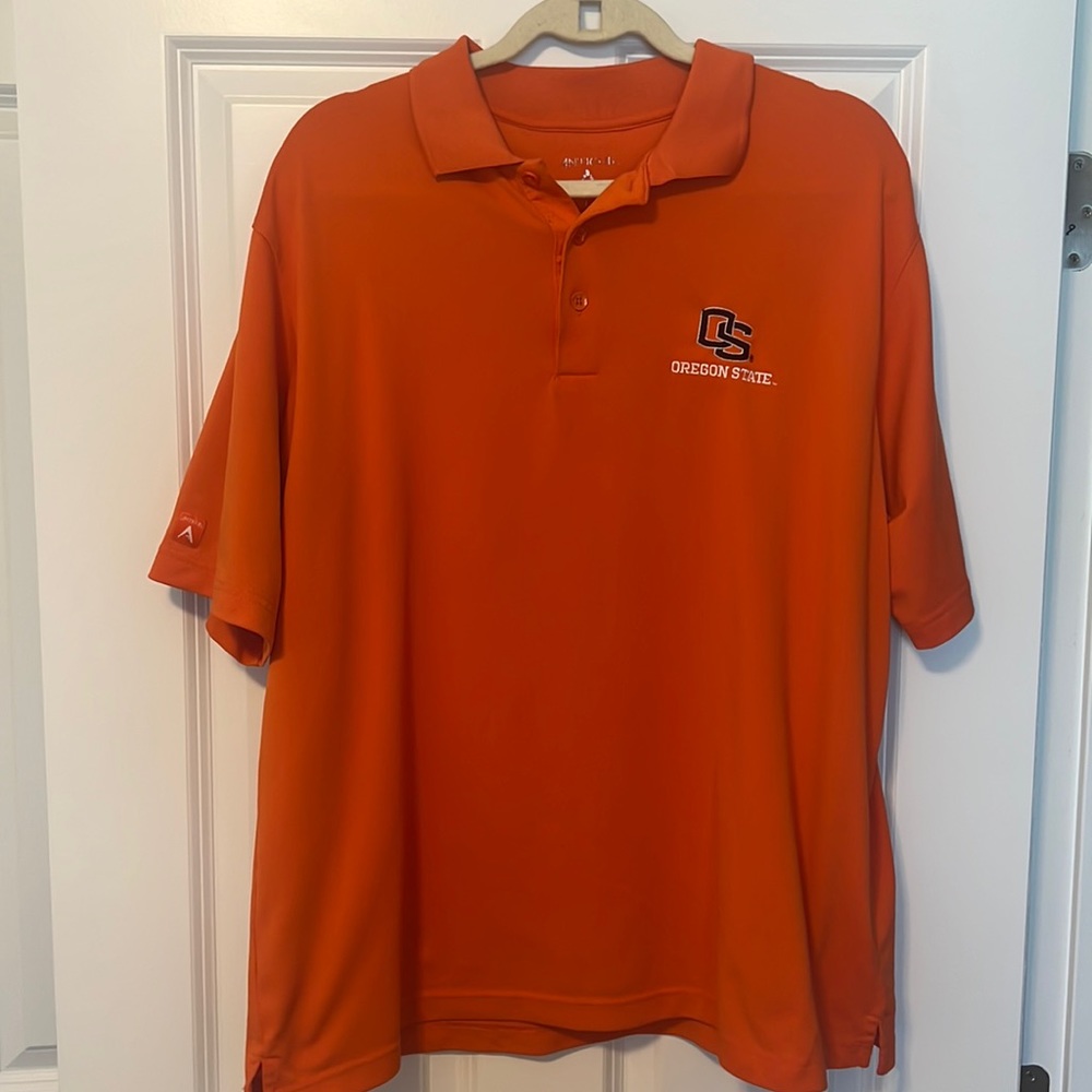 Men’s Orange Oregon State Polo